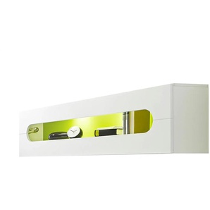 Hängeregal mit Klappe  Maddox ¦ weiß ¦ Maße (cm): B: 180 H: 45 T: 30.0