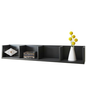 Hängeregal  Honsa ¦ schwarz ¦ Maße (cm): B: 97 H: 17 T: 17.0