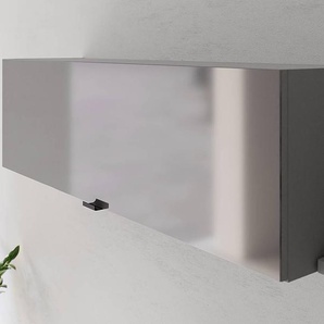 Hängeschrank 110cm Grau/Grau