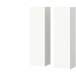 Hängeschrank 2er-Set - holzfarben - Materialmix - 110 cm - 75 cm | Möbel Kraft
