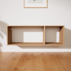 Hängeschrank Eiche - Moderner Wandschrank: Hochwertige Qualität, einzigartiges Design - 115 x 40 x 34 cm, konfigurierbar