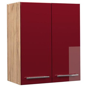 Hängeschrank Fame-Line, Bordeaux Hochglanz, 60 cm Vicco