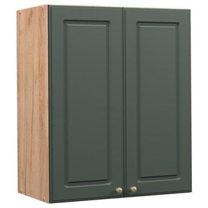 Hängeschrank Fame-Line, Grün-Gold Landhaus, 60 cm Vicco