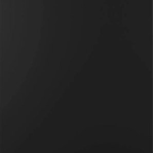 Hängeschrank FLEX-WELL Capri Schränke Gr. B/H/T: 50 cm x 89 cm x 32 cm, 1 St., schwarz (schwarz, endgrain oak) Hängeschränke