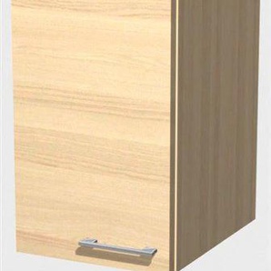Hängeschrank FLEX-WELL Portland Schränke Gr. B/H/T: 30 cm x 54,8 cm x 32 cm, 1 St., lila (aubergine, akazie) Hängeschränke (B x H T) 30 54,8 32 cm