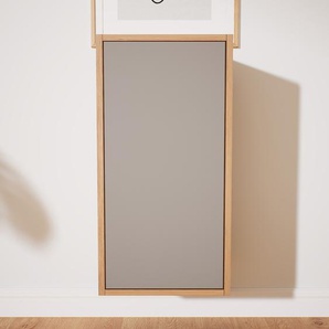 Hängeschrank Grau - Moderner Wandschrank: Türen in Grau - 41 x 79 x 34 cm, konfigurierbar
