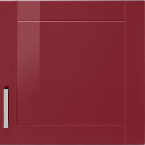 Hängeschrank HELD MÖBEL Tinnum Schränke Gr. B/H/T: 60 cm x 57 cm x 34 cm, rot Hängeschränke 60 cm breit, MDF-Fronten, Metallgriff