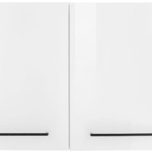 Hängeschrank HELD MÖBEL Tulsa Schränke Gr. B/H/T: 100 cm x 57 cm x 34 cm, 2 St., weiß (weiß hochglanz) Hängeschränke