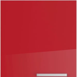 Hängeschrank IMPULS KÜCHEN Schränke Gr. B/H/T: 50 cm x 57,9 cm x 34,5 cm, links-Rot Hochglanz, 1 St., rot (rot hochglanz) Hängeschränke mit Drehtür