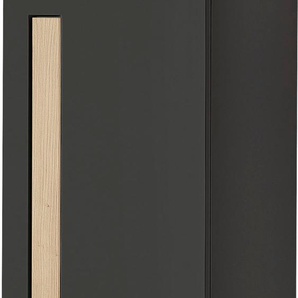Hängeschrank INNOSTYLE Loft Two Schränke Gr. B/H/T: 36 cm x 128 cm x 37 cm, Holzwerkstoff graphitfarben (Korpus)/ MDF graphitfarben (Front), 1 St., grau (graphitfarben) Hängeschrank Hängeschränke mit Soft-Close-Funktion, linksrechts verwendbar