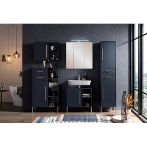 Hängeschrank Kent 67 x 48 x 16cm Blau/Nachtblau