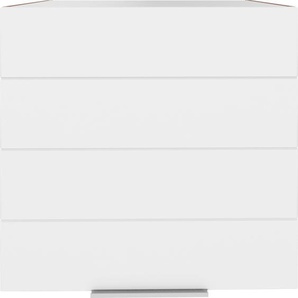 Hängeschrank KOCHSTATION KS-Luhe Schränke Gr. B/H/T: 60 cm x 57 cm x 34 cm, 1 St., weiß (weiß matt, wotaneiche) Küchenhängeschrank Hängeschränke