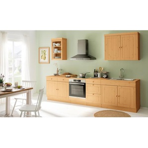 Massiver Hängeschrank Typ B 100 x 80 x 30cm Braun/Kiefer Natur gebeizt & gewachst