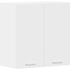 Hängeschrank Lyon Weiß 60x31x60 cm Holzwerkstoff