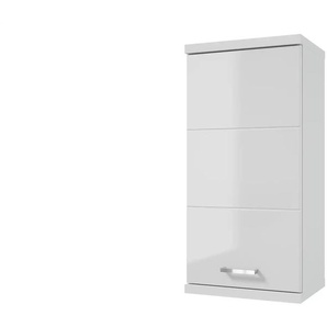 Hängeschrank  Nehmitzsee ¦ weiß ¦ Maße (cm): B: 35 H: 72 T: 25.0