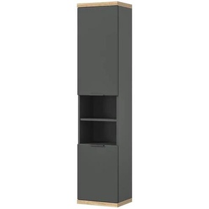 Hängeschrank  Nettebruch ¦ grau ¦ Maße (cm): B: 35 H: 161 T: 31.0