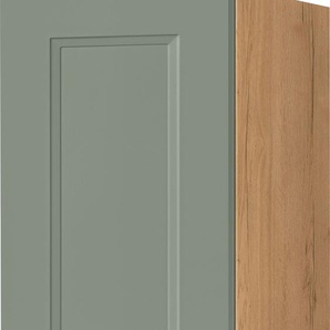 Hängeschrank NOBILIA Cascada, Ausrichtung wählbar Schränke Gr. B/H/T: 30 cm x 72 cm x 37,2 cm, Links, 1 St., schilf, ei si Hängeschränke