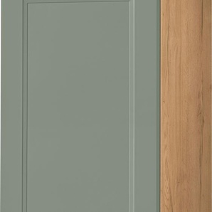 Hängeschrank NOBILIA Cascada, Ausrichtung wählbar Schränke Gr. B/H/T: 45 cm x 72 cm x 37,2 cm, Links, 1 St., schilf, ei si Hängeschränke