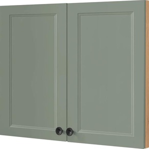 Hängeschrank NOBILIA Cascada Schränke Gr. B/H/T: 90 cm x 72 cm x 37,2 cm, 2 St., schilf, ei si Hängeschränke