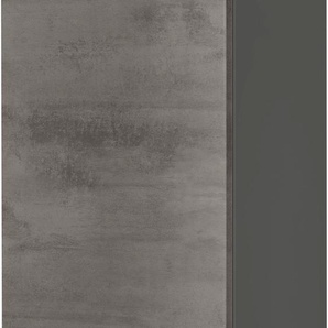 Hängeschrank NOBILIA Riva, Ausrichtung wählbar, vormontiert Schränke Gr. B/H/T: 30 cm x 72 cm x 37,2 cm, Türanschlag links, 1 St., front: beton schiefergrau nachbildung, korpus: Hängeschränke