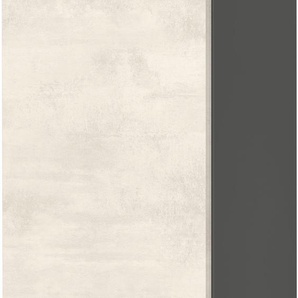 Hängeschrank NOBILIA Riva, Ausrichtung wählbar, vormontiert Schränke Gr. B/H/T: 30 cm x 72 cm x 37,2 cm, Türanschlag links, 1 St., front: weißbeton nachbildung, korpus: schiefergrau Hängeschränke in drei Breiten: 30, 40 und 60 cm, mit Soft-Close-Funktion