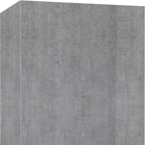 Hängeschrank OPTIFIT Cara Schränke Gr. B/H/T: 45 cm x 89,6 cm x 34,9 cm, 1 St., grau (beton, beton) Hängeschränke Breite 45 cm