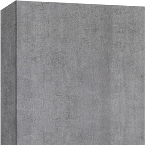 Hängeschrank OPTIFIT Cara Schränke Gr. B/H/T: 60 cm x 89,6 cm x 34,9 cm, 1 St., grau (beton, beton) Hängeschränke Breite 60 cm