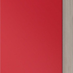 Hängeschrank OPTIFIT Faro Schränke Gr. B/H/T: 30 cm x 57,6 cm x 34,6 cm, 1 St., rot (rot glanz) Hängeschränke mit Metallgriff, Breite 30 cm