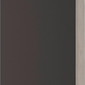 Hängeschrank OPTIFIT Faro Schränke Gr. B/H/T: 40 cm x 89,6 cm x 34,6 cm, 1 St., grau (anthrazit) Hängeschränke mit Metallgriff, Breite 40 cm