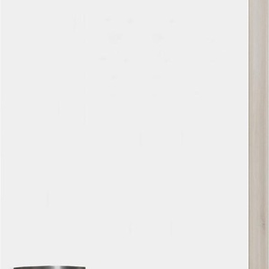 Hängeschrank OPTIFIT Faro Schränke Gr. B/H/T: 60 cm x 89,6 cm x 34,6 cm, 1 St., weiß (weiß glanz) Hängeschränke mit Metallgriff, Breite 60 cm