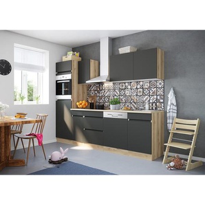 Hängeschrank I 100cm Schwarz/Anthrazit