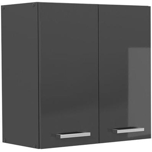 Hängeschrank R-Line, Anthrazit Hochglanz, 60 cm Vicco