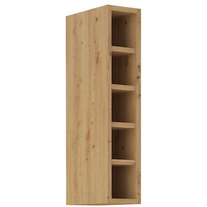Hängeschrank Regal 15 cm Eiche Artisan Küchenzeile Küchenblock Küche Stilo