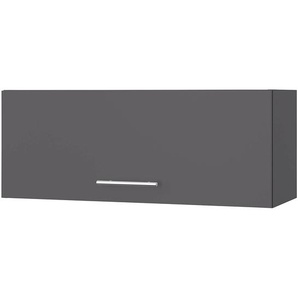 Hängeschrank V 90cm Grau/Matt Anthrazit