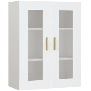 Hängeschrank Weiß 69,5x34x90 cm vidaXL