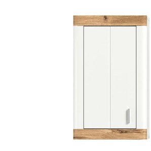 Hängeschrank  Laßzinssee ¦ weiß ¦ Maße (cm): B: 45 H: 76 T: 20.0