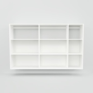Hängeschrank Weiß - Moderner Wandschrank: Hochwertige Qualität, einzigartiges Design - 190 x 118 x 34 cm, konfigurierbar
