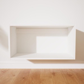 Hängeschrank Weiß - Moderner Wandschrank: Hochwertige Qualität, einzigartiges Design - 77 x 41 x 34 cm, konfigurierbar