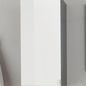 Hängeschrank WELLTIME Bardolino Schränke Gr. B/H/T: 35 cm x 31 cm x 83 cm, weiß (grau matt, hochglanz) Badmöbelserien