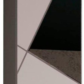 Hängeschrank WELLTIME Vittoria Schränke Gr. B/H/T: 25 cm x 138 cm x 26 cm, 1 St., Komplettausführung, weiß (weiß hochglanz lack) Bad-Hängeschränke