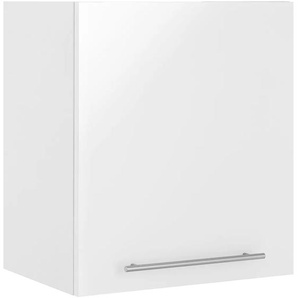 Hängeschrank WIHO KÜCHEN Flexi2, weiß (front: weiß glanz, korpus: weiß), B:50cm H:56cm T:35cm, Schränke, Breite 50 cm