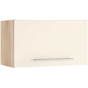 Hängeschrank WIHO KÜCHEN Flexi2, beige (front: magnolia, korpus: sonoma eiche), B:60cm H:35cm T:35cm, Schränke, Breite 60 cm