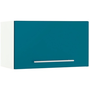 Hängeschrank WIHO KÜCHEN Flexi2, blau (front: ozeanblau, korpus: weiß), B:60cm H:35cm T:35cm, Schränke, Breite 60 cm, mit 1 Tür, rechts/links wechselbar