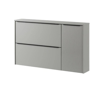 Hängeschuhschrank  Brera ¦ grau ¦ Maße (cm): B: 137 H: 80 T: 23.0