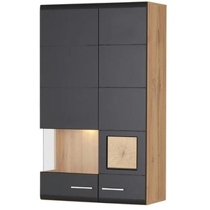 Hängevitrine Fun Plus | grau | 80 cm | 137 cm | cm 37,0 |