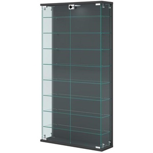 Hängevitrine  Relas ¦ grau ¦ Maße (cm): B: 59 H: 114