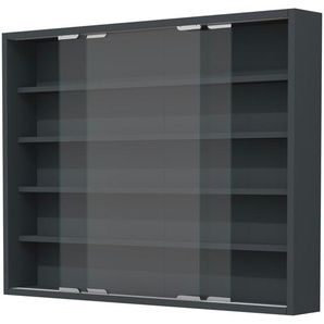 Hängevitrine  Agisa ¦ grau ¦ Maße (cm): B: 77 H: 60