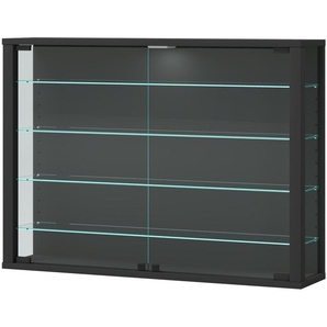 Hängevitrine  Vitrosa ¦ grau ¦ Maße (cm): B: 82,6 H: 59,9