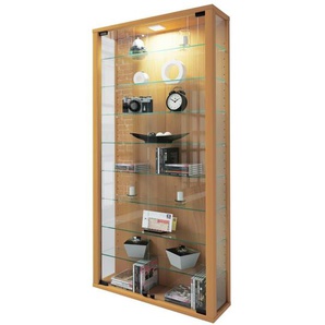 Hängevitrine  Vitrosa ¦ holzfarben ¦ Maße (cm): B: 59 H: 114,3 T: 18.0