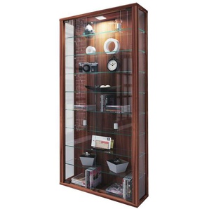 Hängevitrine  Vitrosa ¦ holzfarben ¦ Maße (cm): B: 59 H: 114,3 T: 18.0